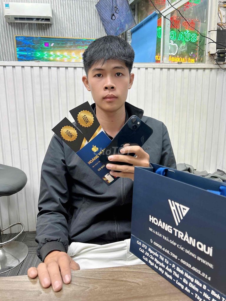 iPhone 14 Plus Tím. Mua bán Điện thoại tại Huyện Hóc Môn Tp Hồ Chí Minh được đăng bởi Bình Apple Store hình 1