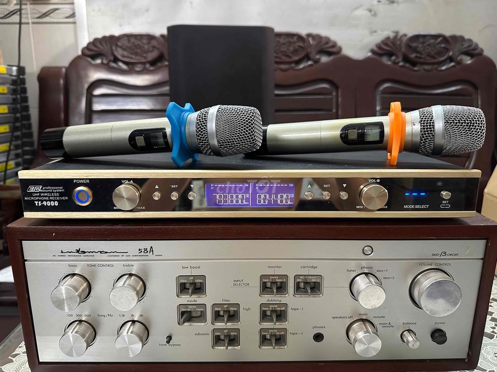 Bộ micro STC TS 9000 Bạc. Mua bán Tivi, Âm thanh tại Quận Ninh Kiều Cần Thơ được đăng bởi Tùng Pioneer hình 1