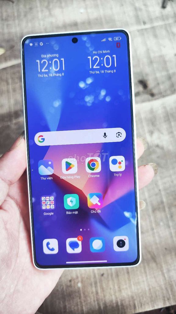Xiaomi Redmi Note 13 5G 6GB/128GB Trắng Đã sử dụng. Mua bán Điện thoại tại Huyện Lương Tài Bắc Ninh được đăng bởi Lộc  hình 1