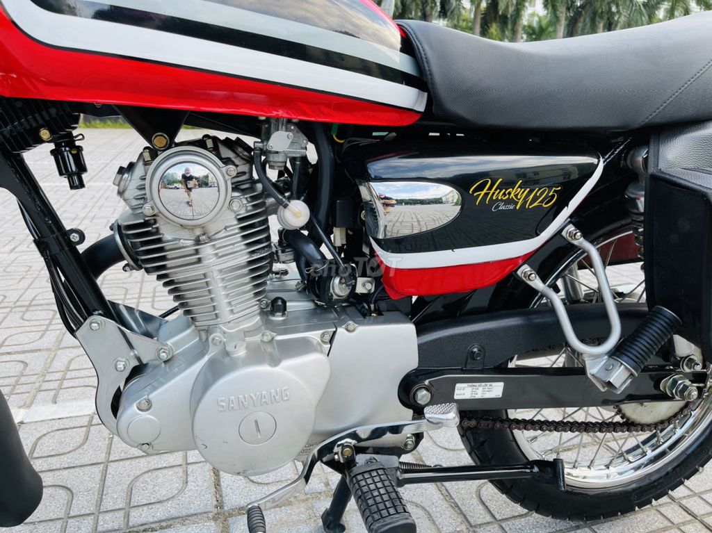 SYM HUSKY 125 ĐỎ NGUYÊN BẢN CHÍNH CHỦ 2024. Mua bán Xe máy tại Quận Nam Từ Liêm Hà Nội được đăng bởi TRỌNG ĐẠI hình 6