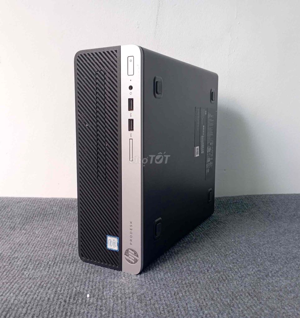 Thùng máy đồng bộ đẹp HP 400G6SFF: i5 8500-R8G-nvm