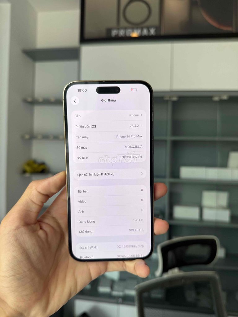 Apple iPhone 14 Pro Max 128GB Vàng. Mua bán Điện thoại tại Quận Lê Chân Hải Phòng được đăng bởi Nghiêm Thượng Mobile hình 1