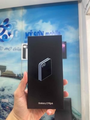 Samsung Zflip6 Mới nguyên seal Full box chính hãng