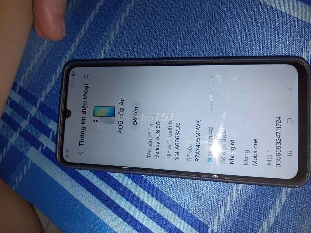 Samsung A06 5G 6GB Cấn sườn. Mua bán Điện thoại tại Quận Gò Vấp Tp Hồ Chí Minh được đăng bởi dũng hình 1