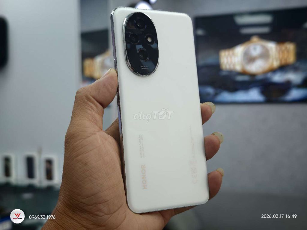 Honor 200 512GB Trắng. Mua bán Điện thoại tại Thành phố Thủ Đức Tp Hồ Chí Minh được đăng bởi HVH76 STORE hình 1