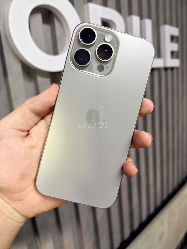 Apple iPhone 16 Pro Max 256GB Xám đã sử dụng. Mua bán Điện thoại tại Quận Bình Thạnh Tp Hồ Chí Minh được đăng bởi Đạt Mobi hình 1