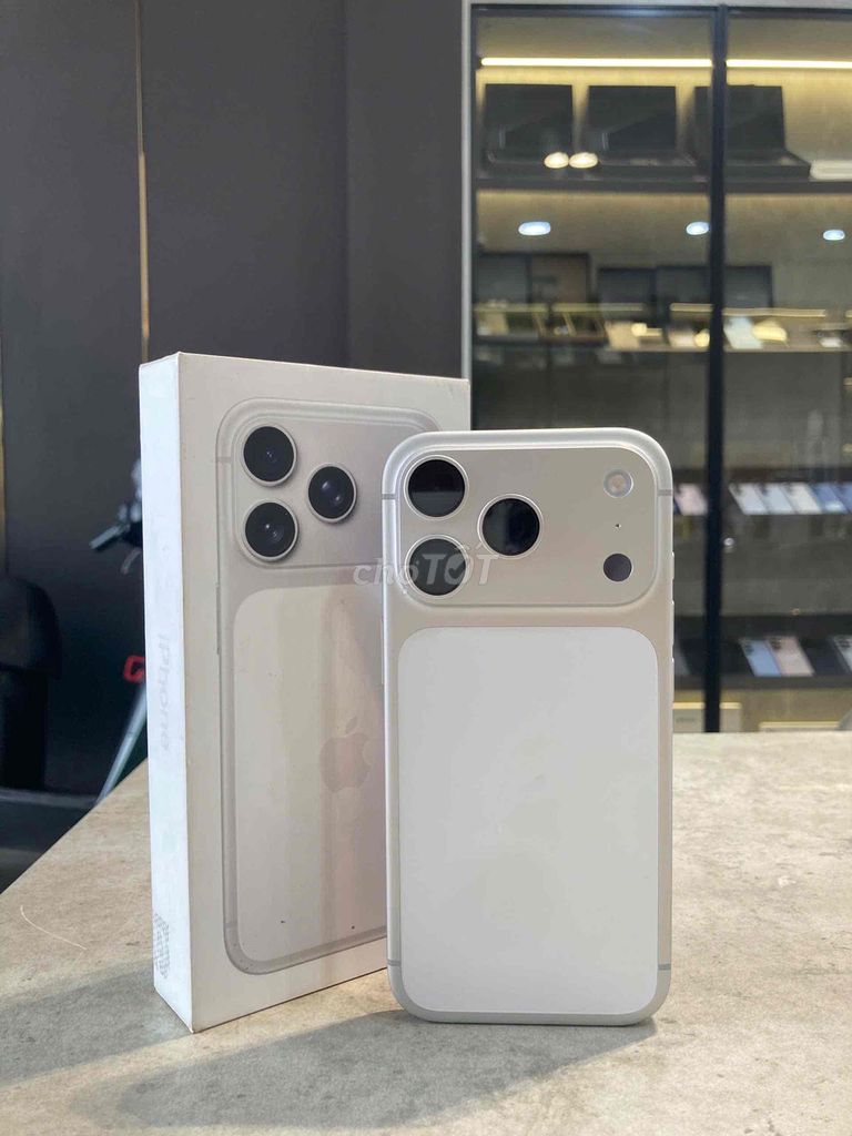 Apple iPhone 17 Pro 256GB Trắng 99% ZP/A Sạc 9L BH. Mua bán Điện thoại tại Quận 8 Tp Hồ Chí Minh được đăng bởi CA REM BÁN TÁO hình 1
