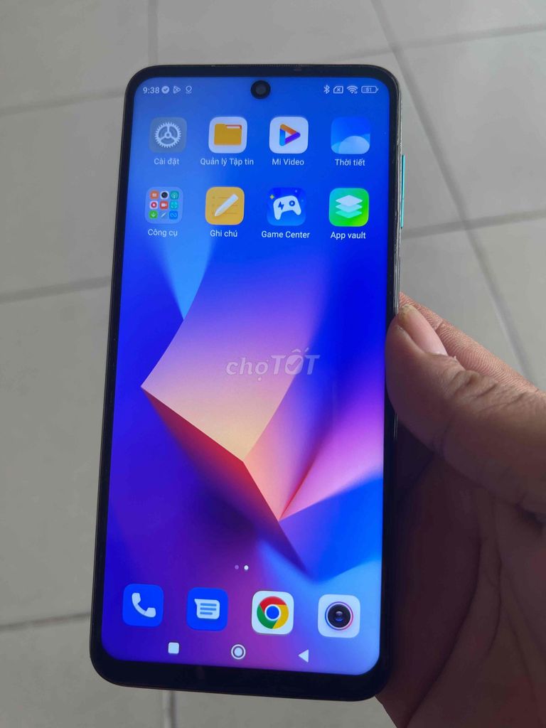 Xiaomi Redmi Note 9S 128GB Xanh Đã dùng. Mua bán Điện thoại tại Thành phố Dĩ An Bình Dương được đăng bởi shop máy củ zin uy tín hình 1