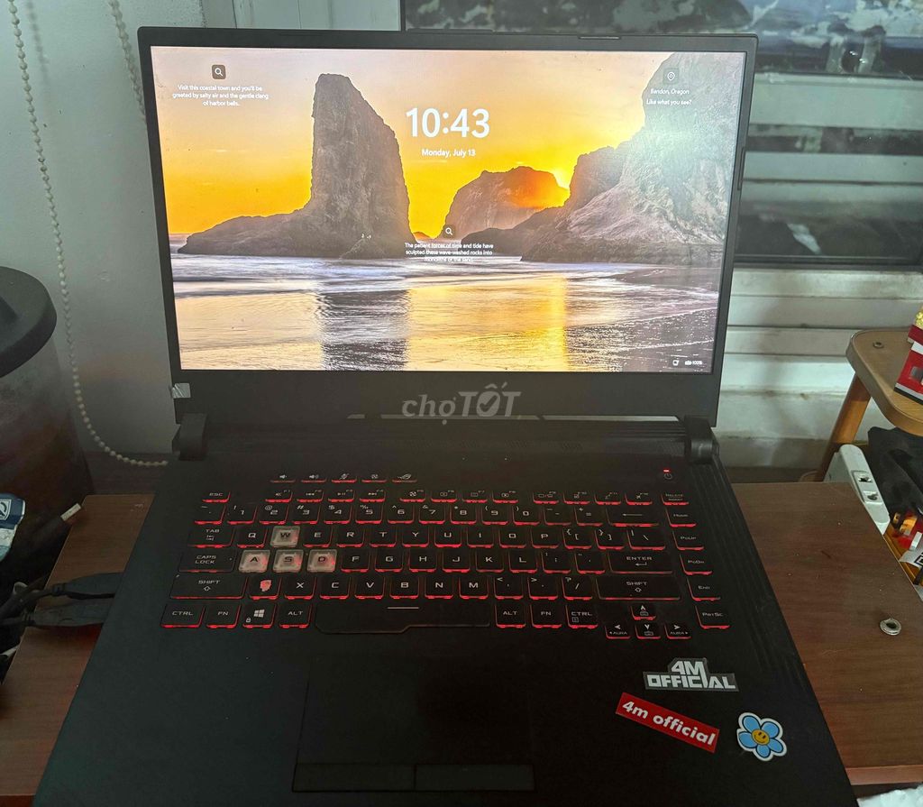 Laptop Asus ROG Strix G531GT/ i7-9750H/GTX 1650. Mua bán Laptop tại Quận Thanh Khê Đà Nẵng được đăng bởi Nguyên chương hình 1