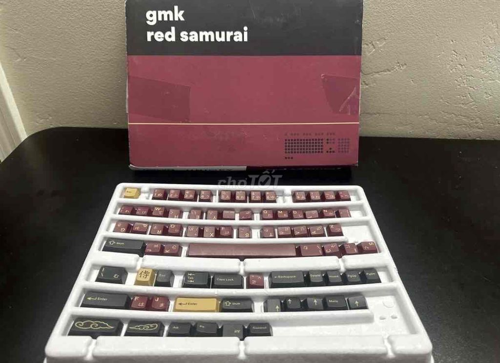 Keycap Drop GMK Red Samurai. Mua bán Phụ kiện (Màn hình, Chuột...) tại Thành phố Huế Thừa Thiên Huế được đăng bởi tony hình 1