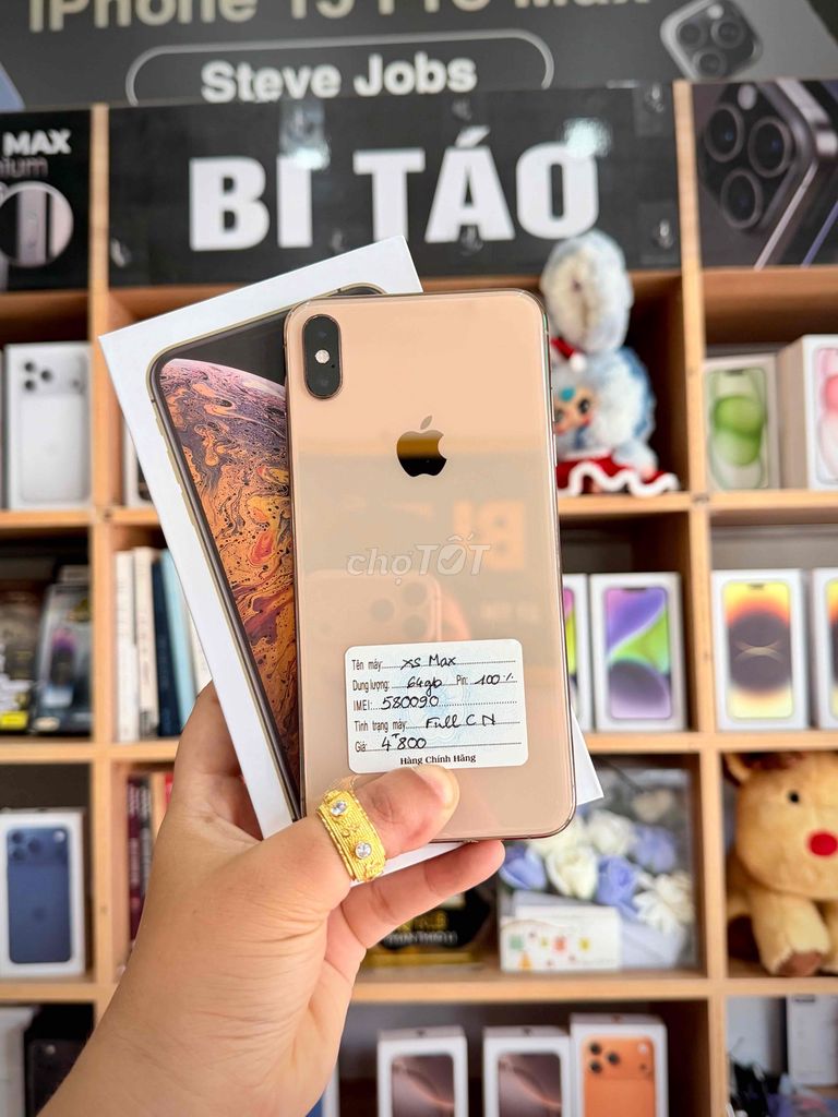 iPhone XS Max 64GB Vàng. Mua bán Điện thoại tại Thành phố Long Xuyên An Giang được đăng bởi Bi Táo Store hình 1