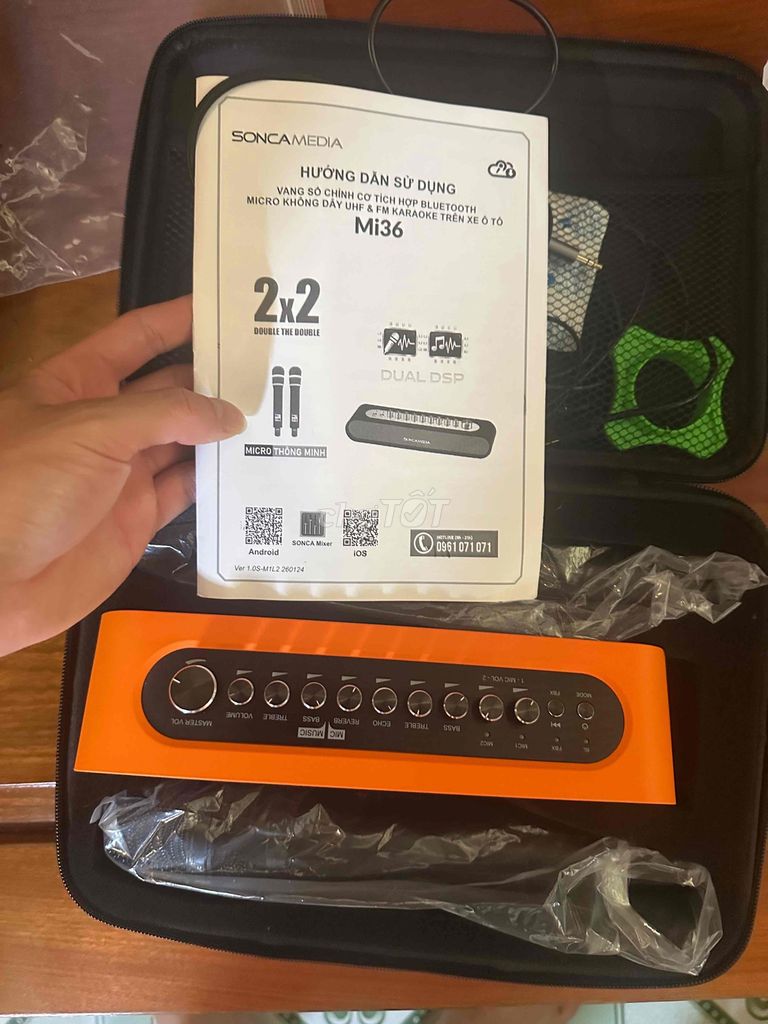 Bộ karaoke SONCAMEDIA Mi36. Mua bán Tivi, Âm thanh tại Quận Lê Chân Hải Phòng được đăng bởi Trung Cơ Đào hình 1