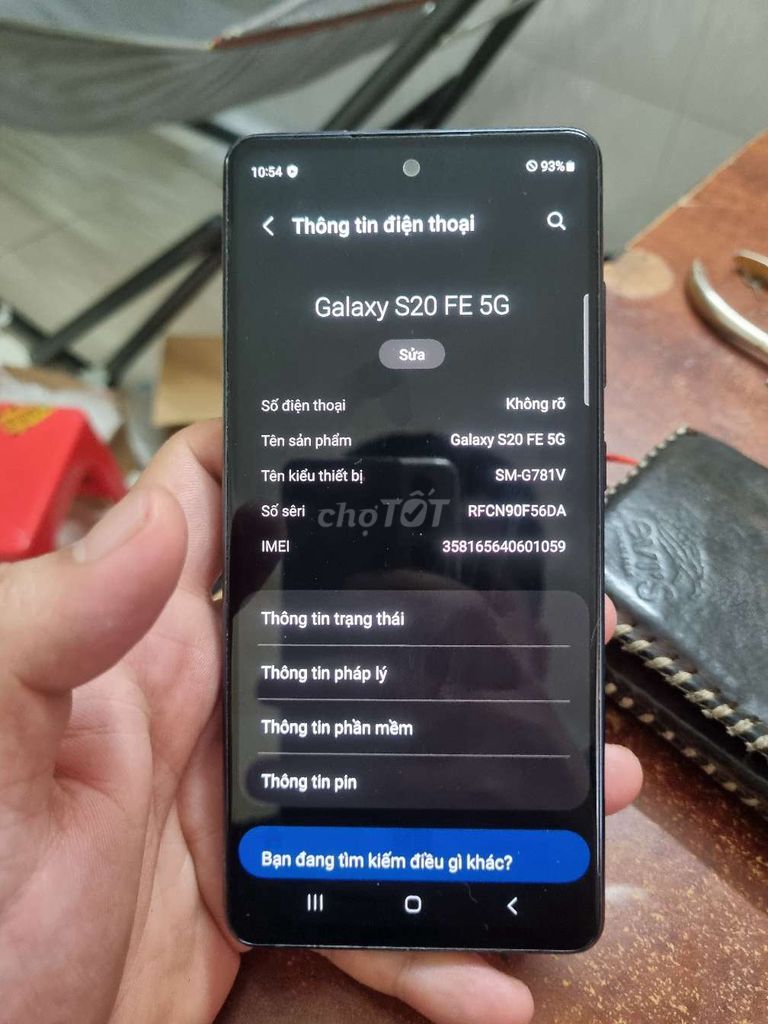 Samsung S20 FE 5G 128GB Snapdragon. Mua bán Điện thoại tại Quận 6 Tp Hồ Chí Minh được đăng bởi Cường Mobile hình 1