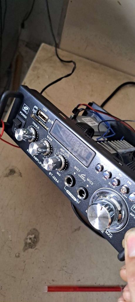 Bộ khuếch đại âm thanh BT-298A Đen. Mua bán Tivi, Âm thanh tại Huyện Bình Chánh Tp Hồ Chí Minh được đăng bởi Hop Thao hình 1