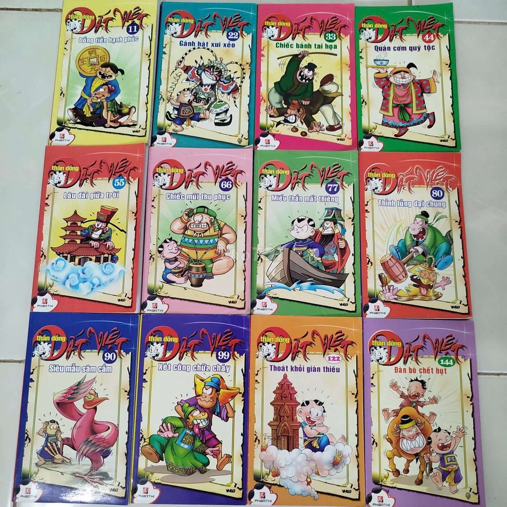 Truyện tranh Thần Đồng Đất Việt 12 cuốn. Mua bán Sách tại Quận Gò Vấp Tp Hồ Chí Minh được đăng bởi Huy Trần hình 1