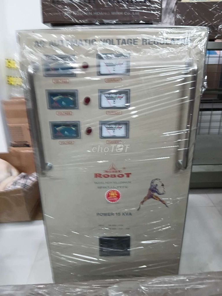 Ổn áp ROBOT NEW MILLENNIUM 15 KVA 3 pha. Mua bán Đồ chuyên dụng, Giống nuôi trồng tại Quận Hải Châu Đà Nẵng được đăng bởi Võ Thị Tuyết Sương hình 1