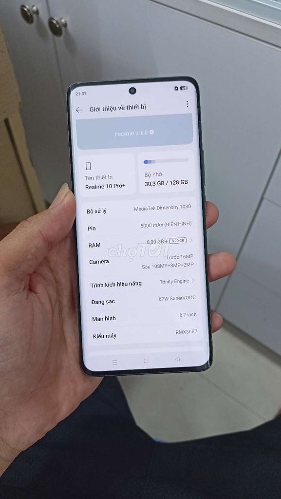 Realme 10 Pro Plus 8/128GB AMOLED. Mua bán Điện thoại tại Quận Bình Thuỷ Cần Thơ được đăng bởi CH Thuan Mobile hình 1