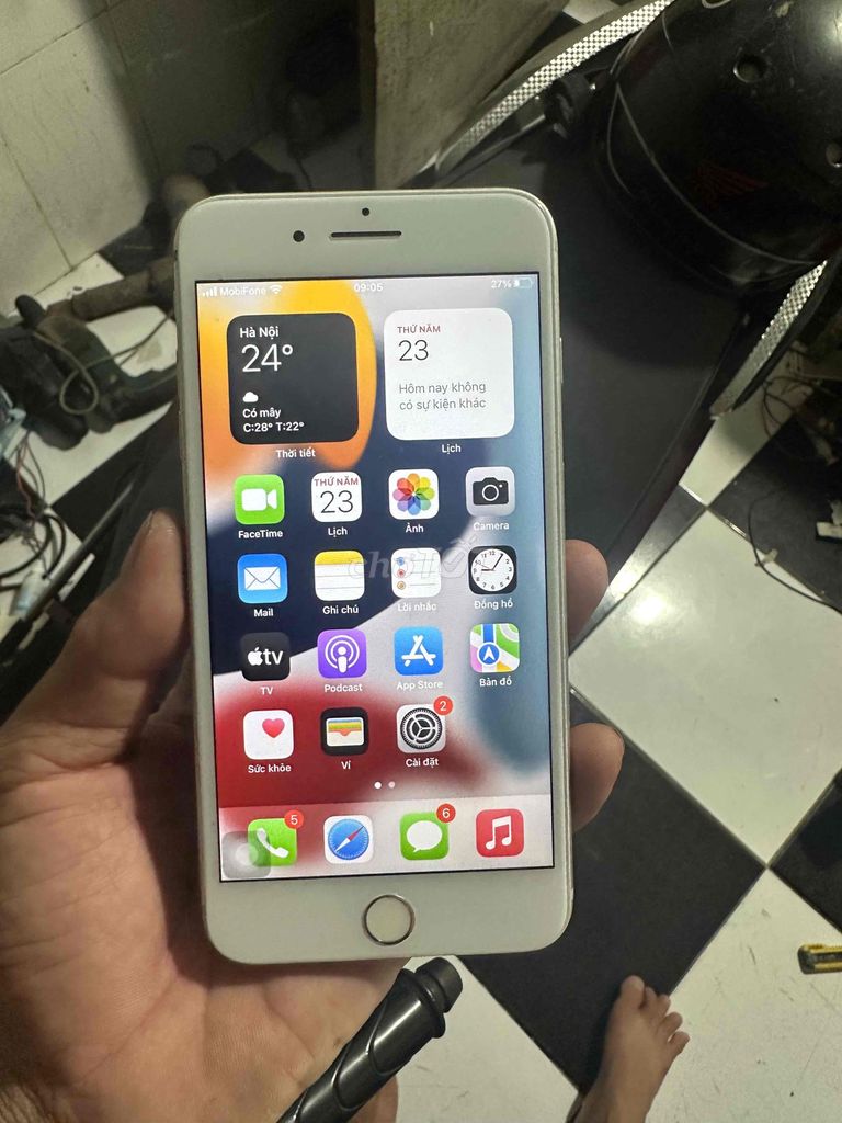 iPhone 7 Plus 32GB Bạc Đã qua sử dụng. Mua bán Điện thoại tại Thành phố Biên Hòa Đồng Nai được đăng bởi Thu bằng giá bán hình 1