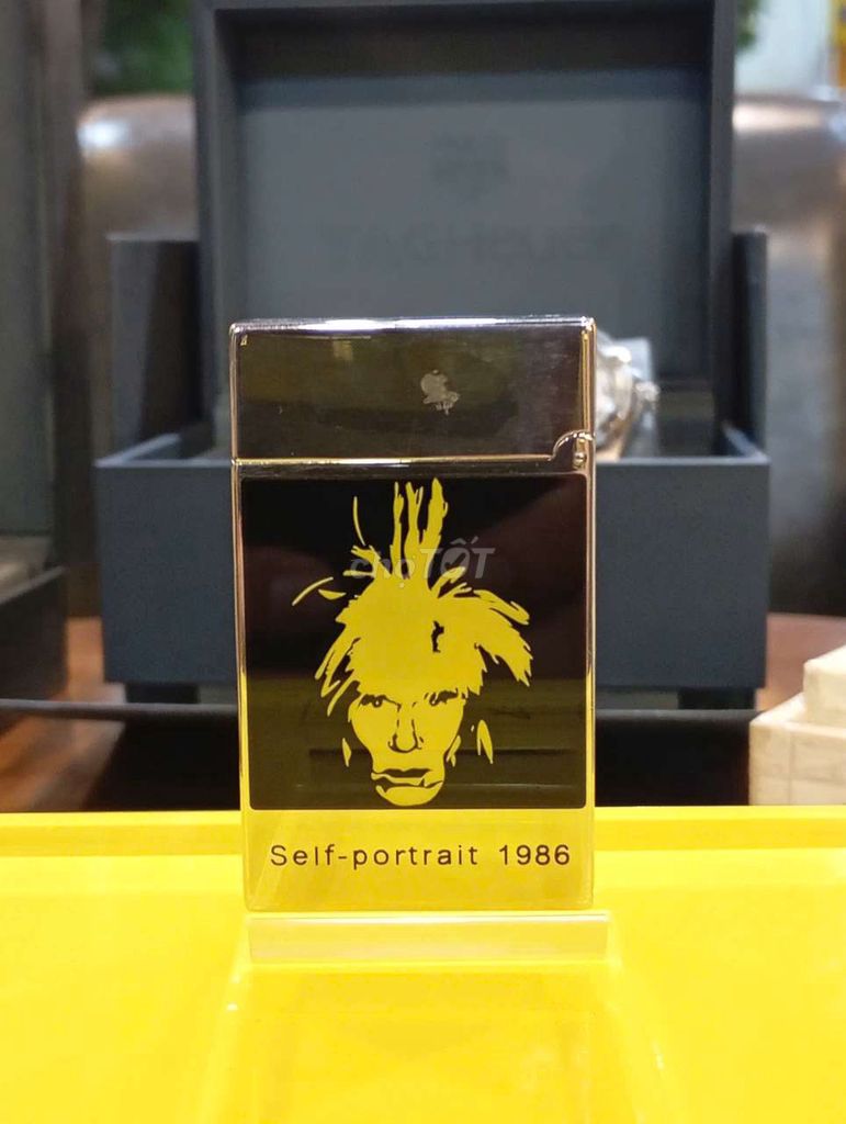 Bật lửa S.T. Dupont Line 2 Andy Warhol Mạ bạch kim. Mua bán Đồ sưu tầm, đồ cổ tại Quận 1 Tp Hồ Chí Minh được đăng bởi Phú Đồ Cổ hình 1