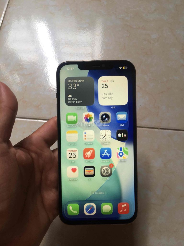 Apple iPhone 12 Pro Max 128GB Vàng lỗi Face ID. Mua bán Điện thoại tại Quận Tây Hồ Hà Nội được đăng bởi Viet hình 1