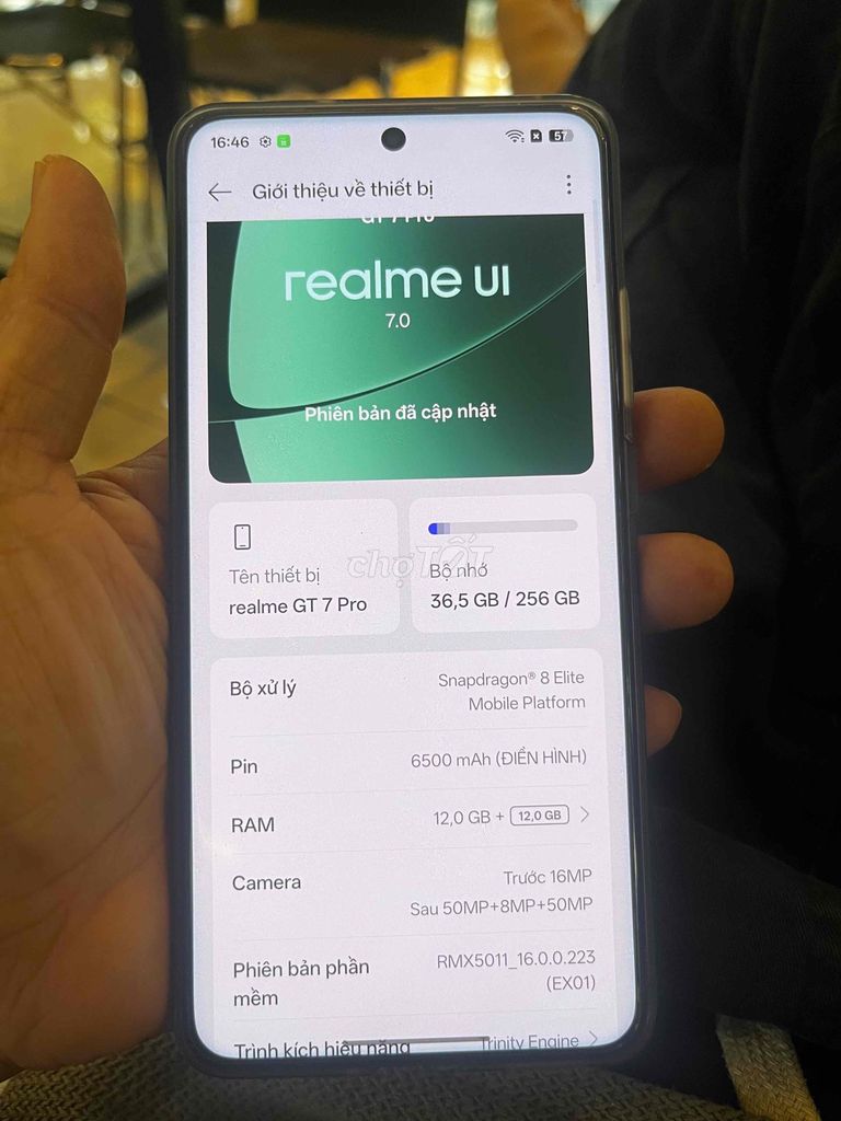 Realme GT 7 Pro 256GB. Mua bán Điện thoại tại Thành phố Thuận An Bình Dương được đăng bởi sơn hình 1