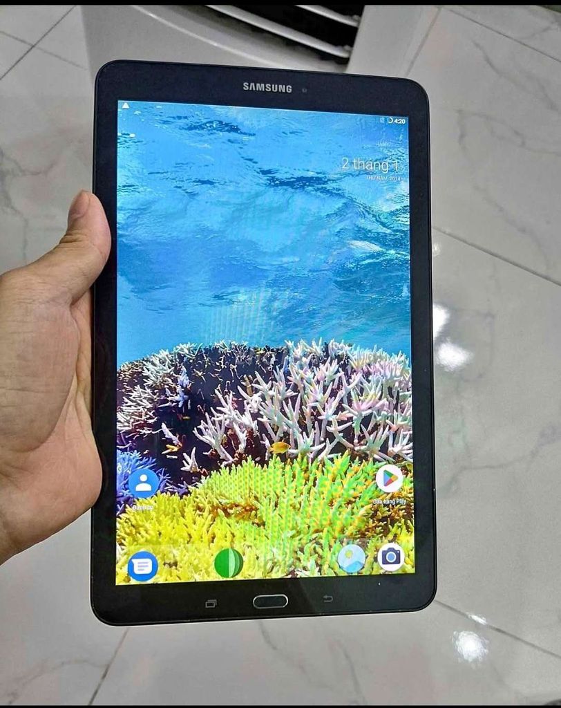 còn 1 cái máy tính bảng Samsung Tab E Trắng. Mua bán Máy tính bảng tại Thị xã Giá Rai Bạc Liêu được đăng bởi Qui hình 1