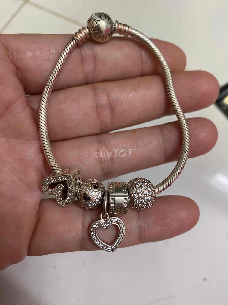 bộ bạc pandora chính hãng