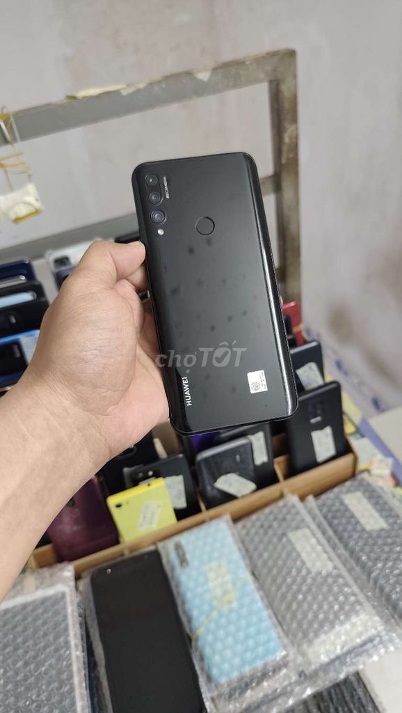Huawei P Smart+ 2019, ram 6gb, 2sim. Mua bán Điện thoại tại Quận Gò Vấp Tp Hồ Chí Minh được đăng bởi A LONG   nhận thanh toán THẺ TÍN DỤNG hình 1