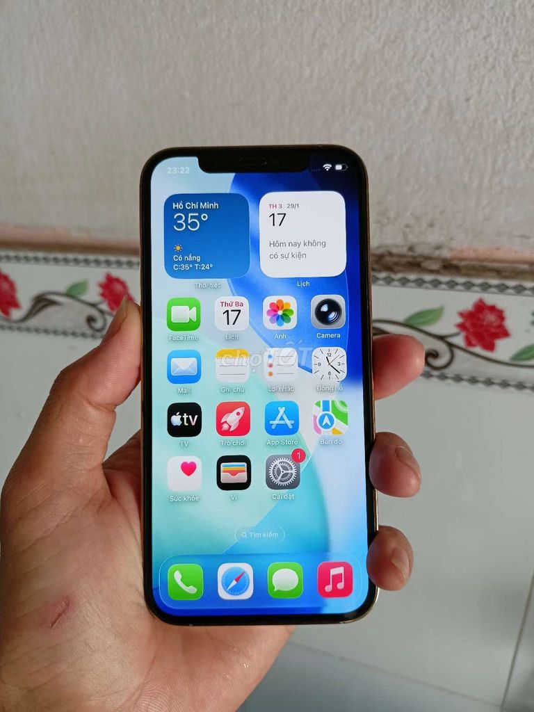 iPhone 12 Pro 128GB Vàng zin đẹp. Mua bán Điện thoại tại Quận Bình Thuỷ Cần Thơ được đăng bởi CH Thuan Mobile hình 1