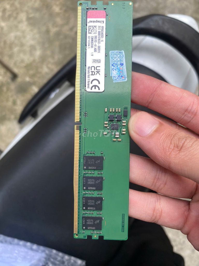 RAM Kingston DDR5 16GB. Mua bán Linh kiện (RAM, Card...) tại Thành phố Nam Định Nam Định được đăng bởi Nguyễn Anh Tuấn hình 1