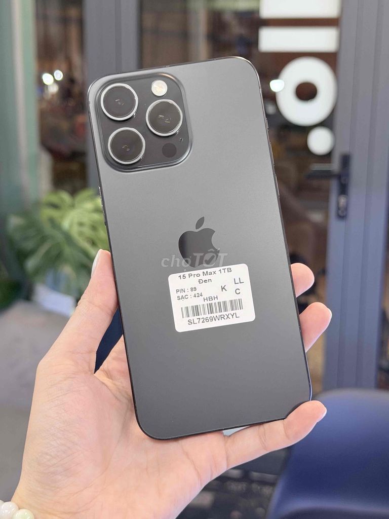 Apple iPhone 15 ProMax 1TB Đen Mỹ (LL) Chính Hãng. Mua bán Điện thoại tại Quận 8 Tp Hồ Chí Minh được đăng bởi TRƯỜNG MOBILE  hình 1