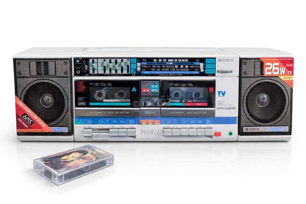 Đài Sony CFS-W600 Nhật Bản. Mua bán Tivi, Âm thanh tại Huyện Gia Lộc Hải Dương được đăng bởi Điện máy nhật úc hình 1