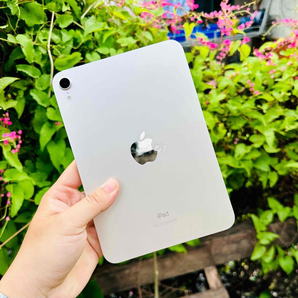 🍎IPAD MINI 6 SILVER 64GB WIFI 99% NGUYÊN ZIN P92%