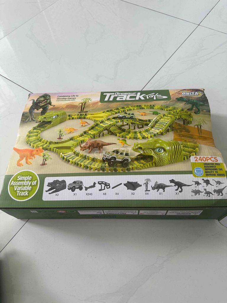 Đồ chơi lắp ráp Dinosaur Track Toys Xanh lá. Mua bán Mẹ và bé tại Quận 12 Tp Hồ Chí Minh được đăng bởi Hoa hình 1
