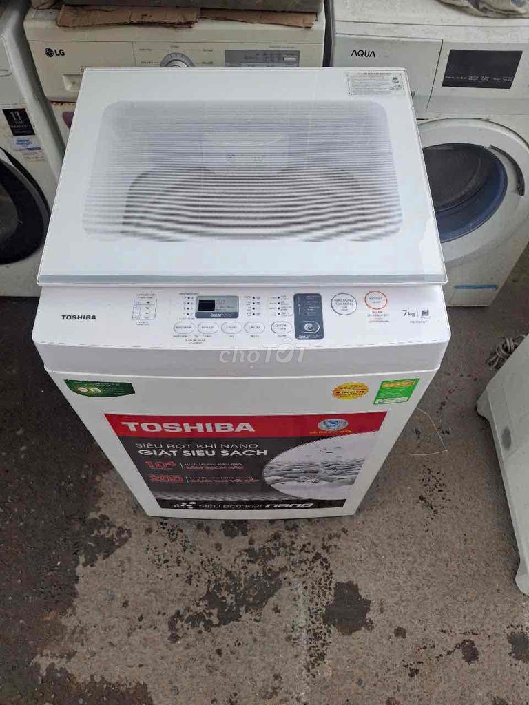 Thanh lý máy giặt Toshiba 7kg mới ken