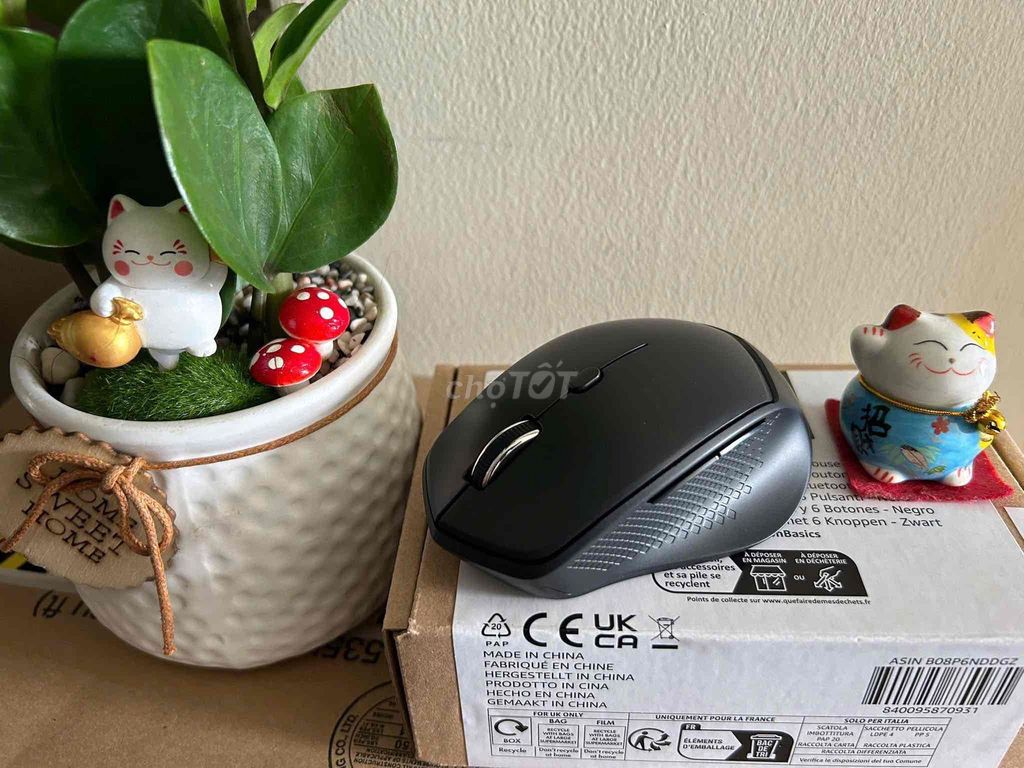 Chuột Amazon Basics Bluetooth Đen. Mua bán Phụ kiện (Màn hình, Chuột...) tại Thị xã Sông Cầu Phú Yên được đăng bởi Huỳnh Ly hình 1
