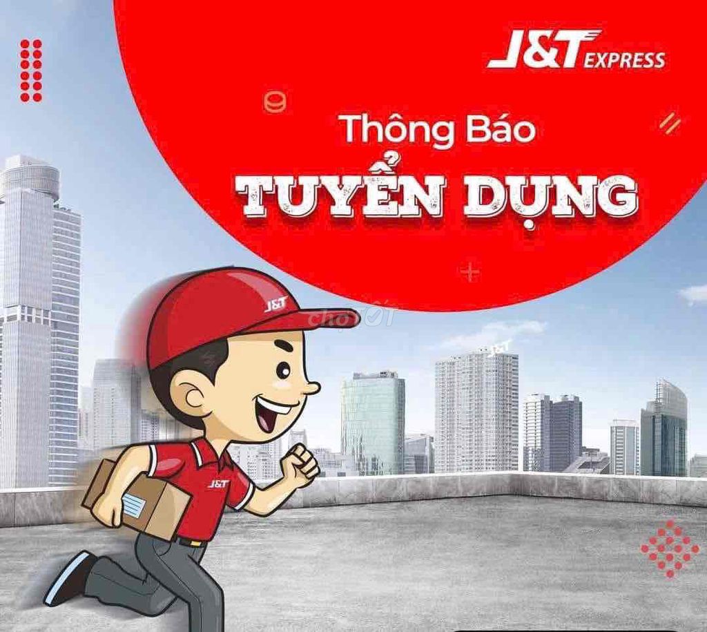 J&T Express tuyển dụng nhân viên giao hàng xe máy