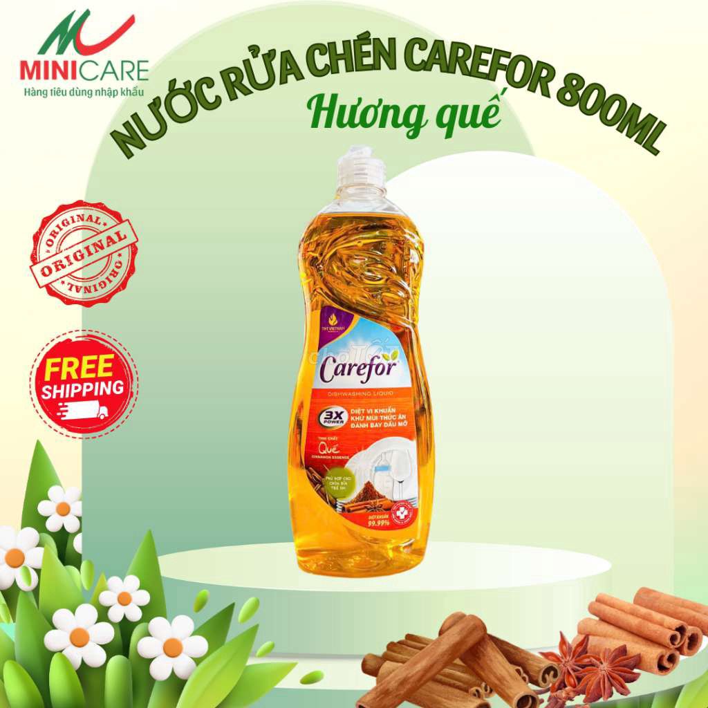 Nước rửa chén Carefor Quế 800ml Thái Lan. Mua bán Thiết bị vệ sinh, nhà tắm tại Quận Bình Thạnh Tp Hồ Chí Minh được đăng bởi Nguyễn Thành Tính hình 1
