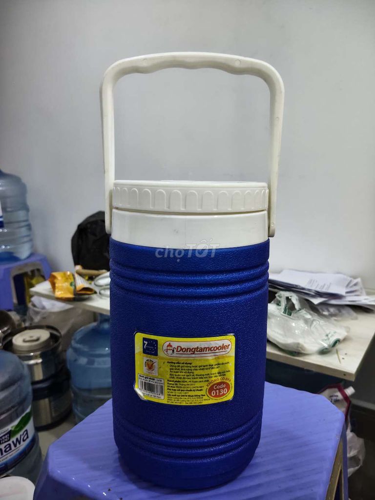 Bình đựng nước đá Dongtamcooler 2 lít. Mua bán Dụng cụ nhà bếp tại Quận 8 Tp Hồ Chí Minh được đăng bởi anh thiện hình 1