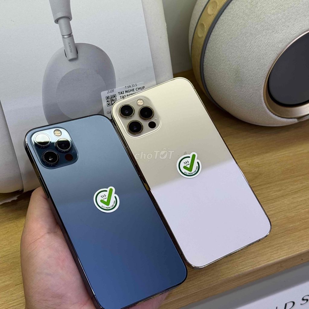 iPhone 12 Pro 256GB Blue - Gold Quốc Tế. Mua bán Điện thoại tại Quận Thanh Khê Đà Nẵng được đăng bởi Apple Watch Chính Hãng SO1 DaNang hình 1