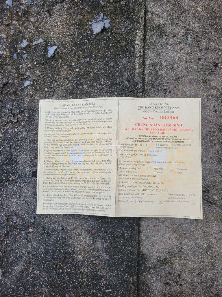 Xe bán 2013.có máy lạnh.giá 125t. Mua bán Xe tải, xe ben tại Thành phố Biên Hòa Đồng Nai được đăng bởi Quân Doãn hình 11