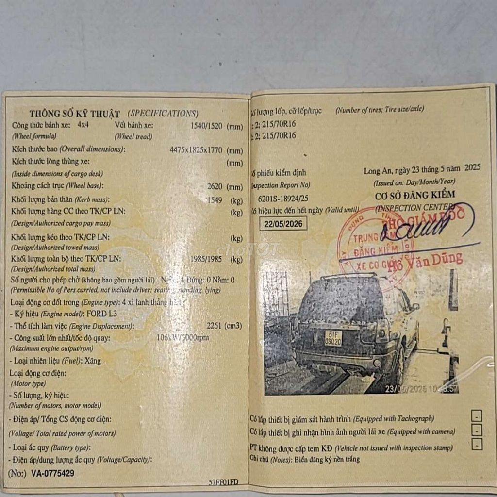 2007 XLS 2.3 AT 4X4 - 100000 km. Mua bán Ô tô tại Quận 8 Tp Hồ Chí Minh được đăng bởi trong văn hình 17