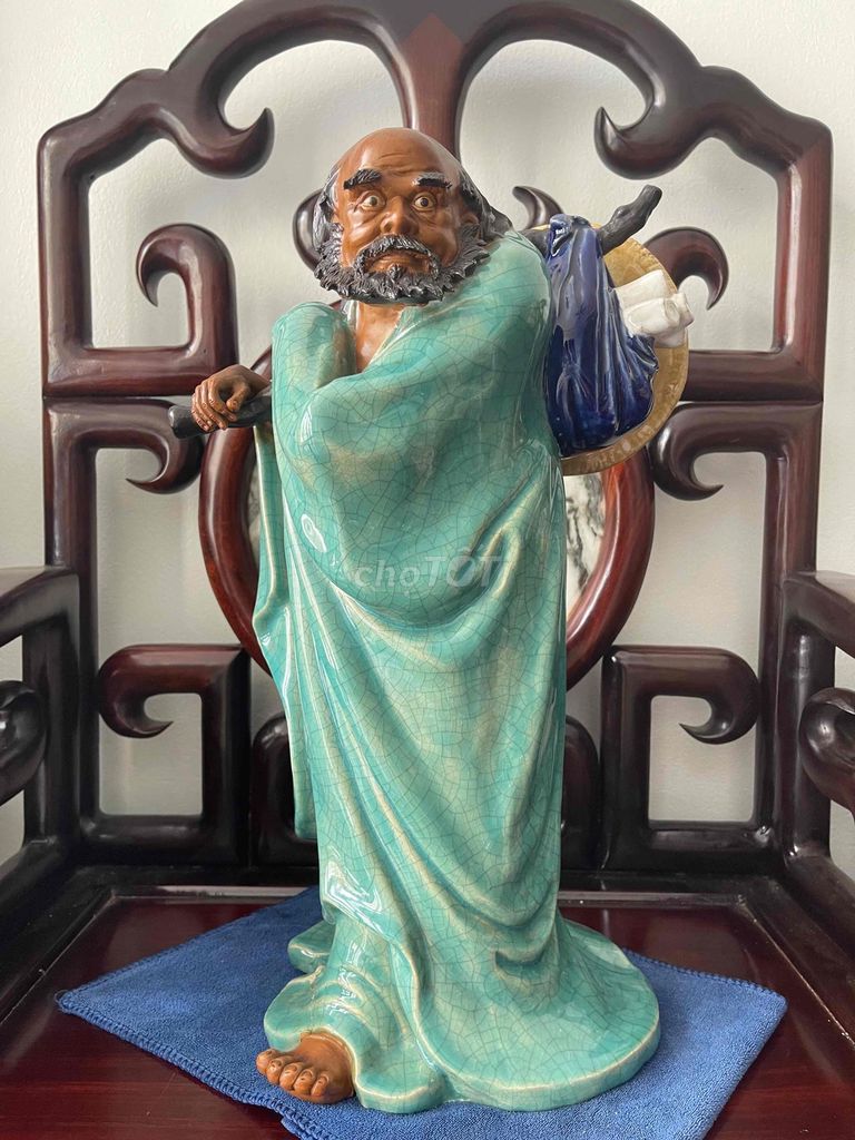 Tượng sành Tàu xưa. Mua bán Đồ sưu tầm, đồ cổ tại Quận Hai Bà Trưng Hà Nội được đăng bởi Tiệm đồ sưu tầm hình 1