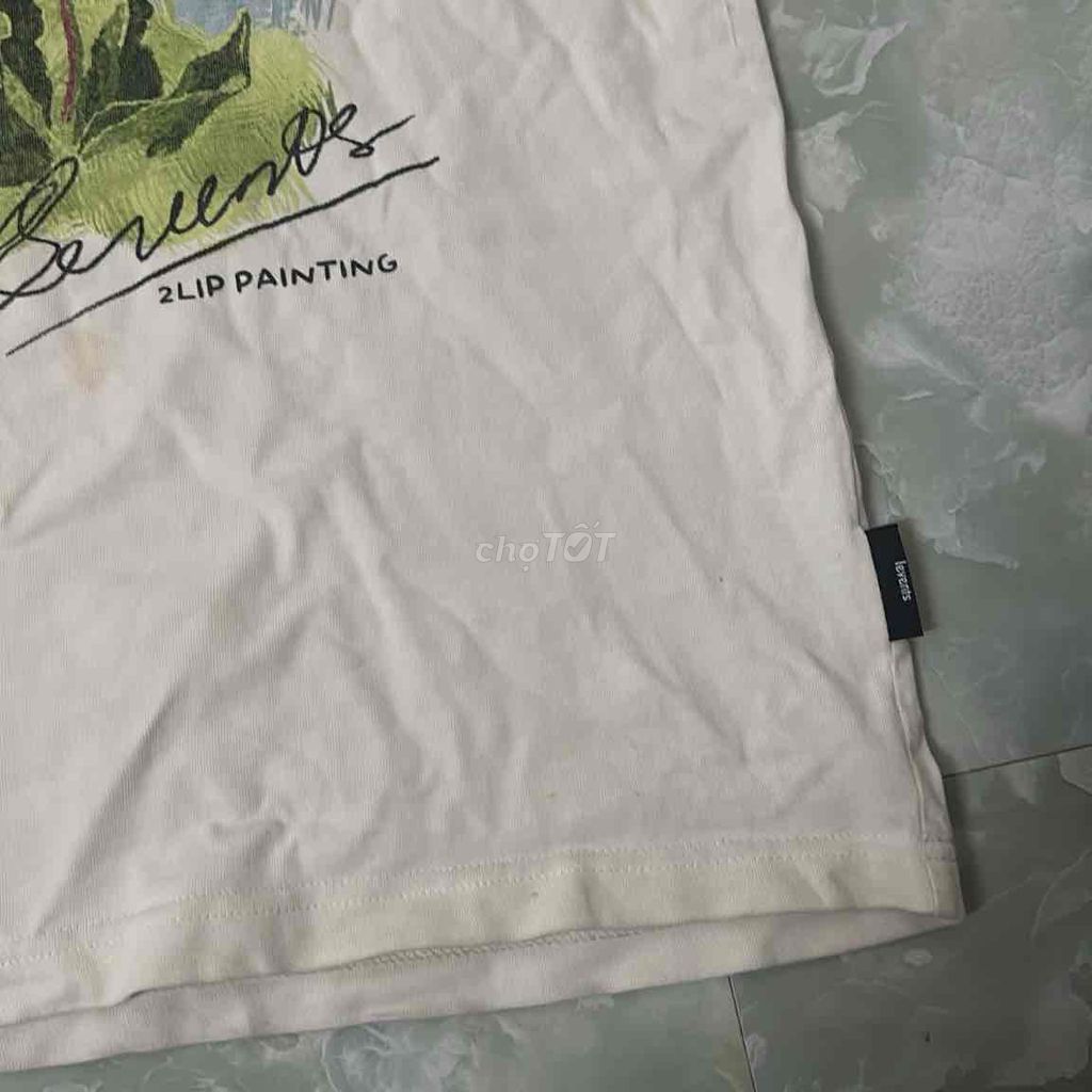 Áo thun Levents Unisex Trắng kem. Mua bán Quần áo tại Thành phố Cam Ranh Khánh Hòa được đăng bởi ngla hình 1