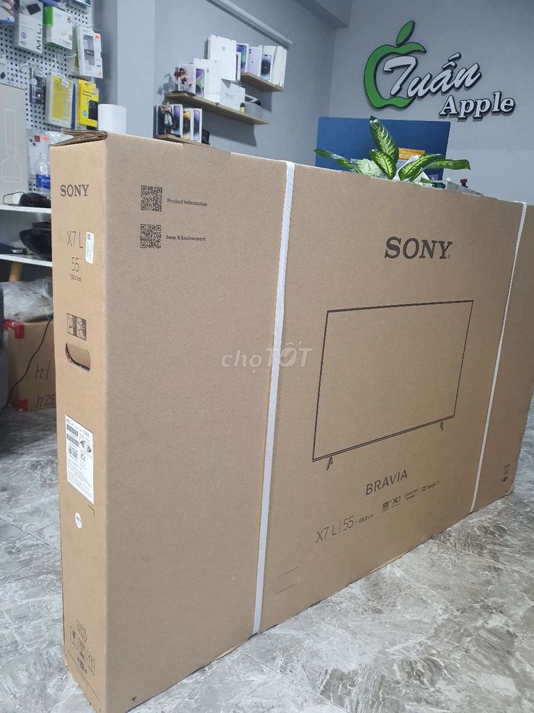 Tivi Sony 55X77L mới nguyên thung chưa khui DMX
