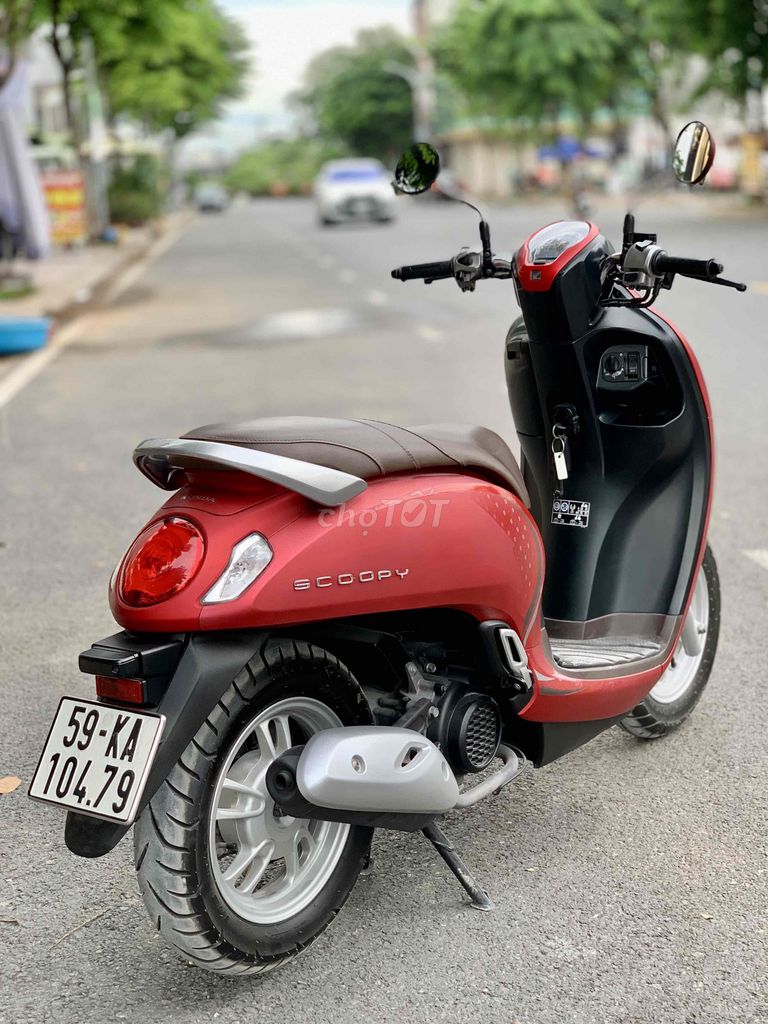 Honda Scoopy 2024 nhập Indo đỏ nhám chính chủ BSTP. Mua bán Xe máy tại Thành phố Thủ Đức Tp Hồ Chí Minh được đăng bởi Khương Phan hình 10