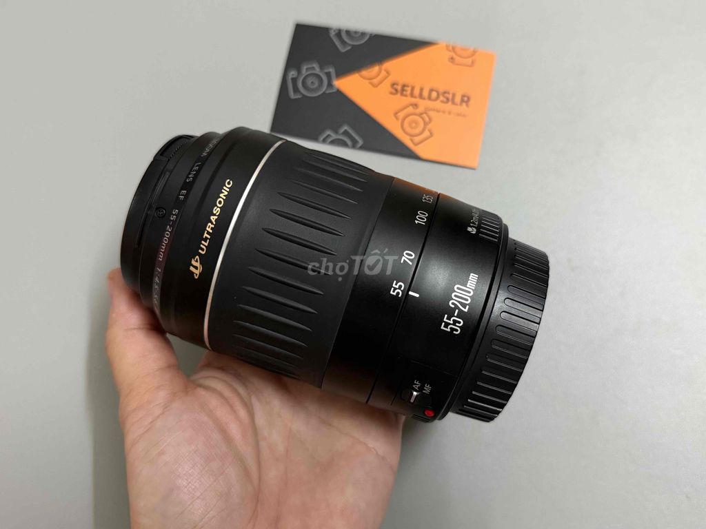 Tele Canon EF 55-200 F4.5-5.6 II USM như mới