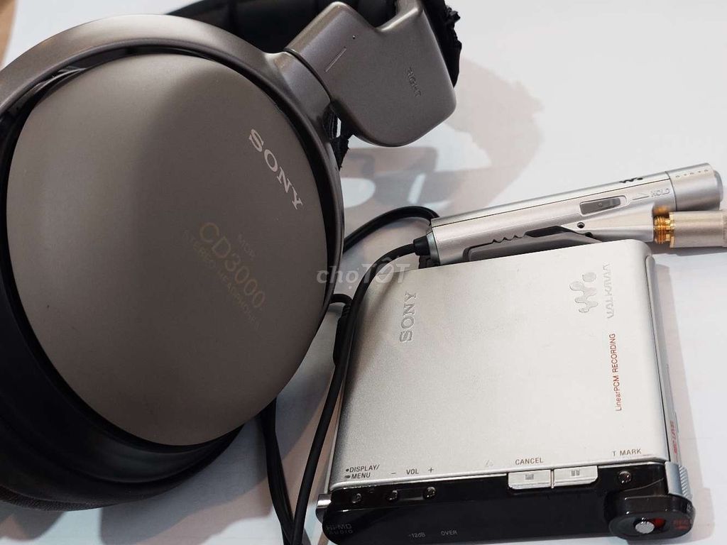 Tai nghe Sony MDR-CD3000 Xám. Mua bán Tivi, Âm thanh tại Quận Tân Phú Tp Hồ Chí Minh được đăng bởi Tùng hình 1