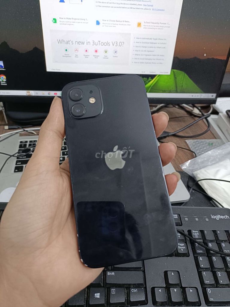 Sale iPhone 12 zin ốc Pin 80 máy quốc tế