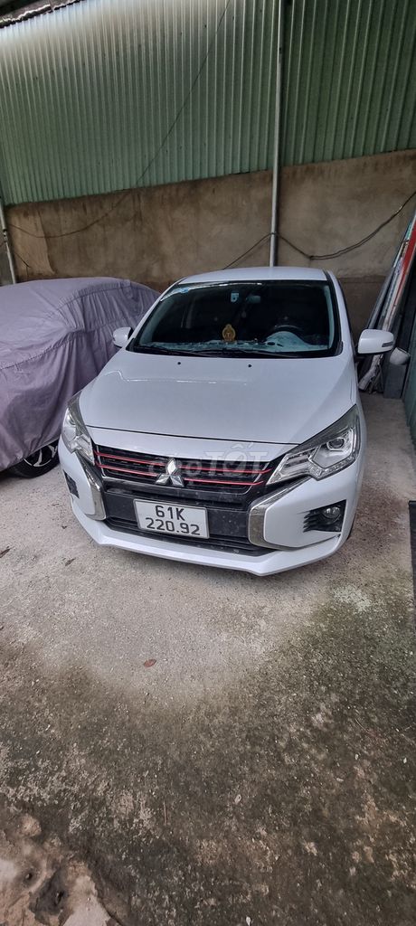 Mitsubishi Attrage 2022 Trắng 55161 km. Mua bán Ô tô tại Thành phố Dĩ An Bình Dương được đăng bởi bach ho hình 4